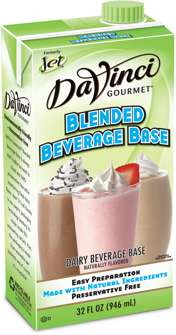 Jt02630 Blended-base - Jet Beverage Mango Mania Smoothie Mix - 64 Fl. Oz. (1200x1200), Png Download