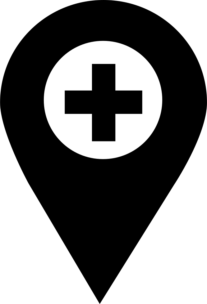 Pharmacy Location Pointer - Icons Vector Pharmacy Png (666x980), Png Download