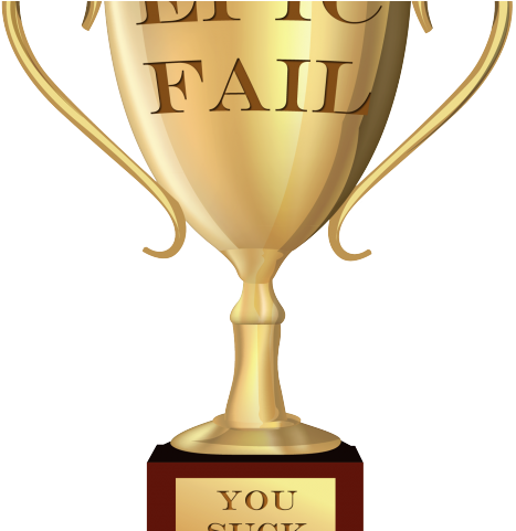 Half Life Clipart Trophy - No One Gives A Shit Award (640x480), Png Download