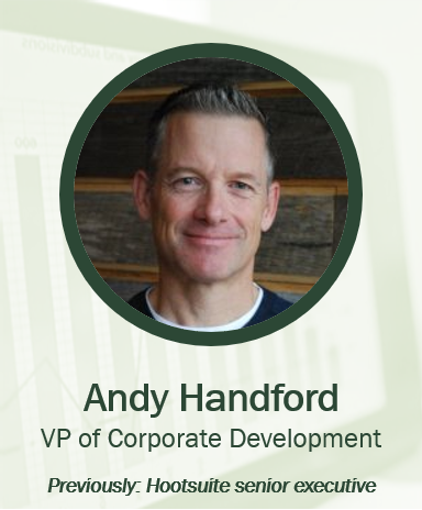 Andrew Handford, Former Hootsuite And Crystal Decisions - Photo Caption (384x464), Png Download