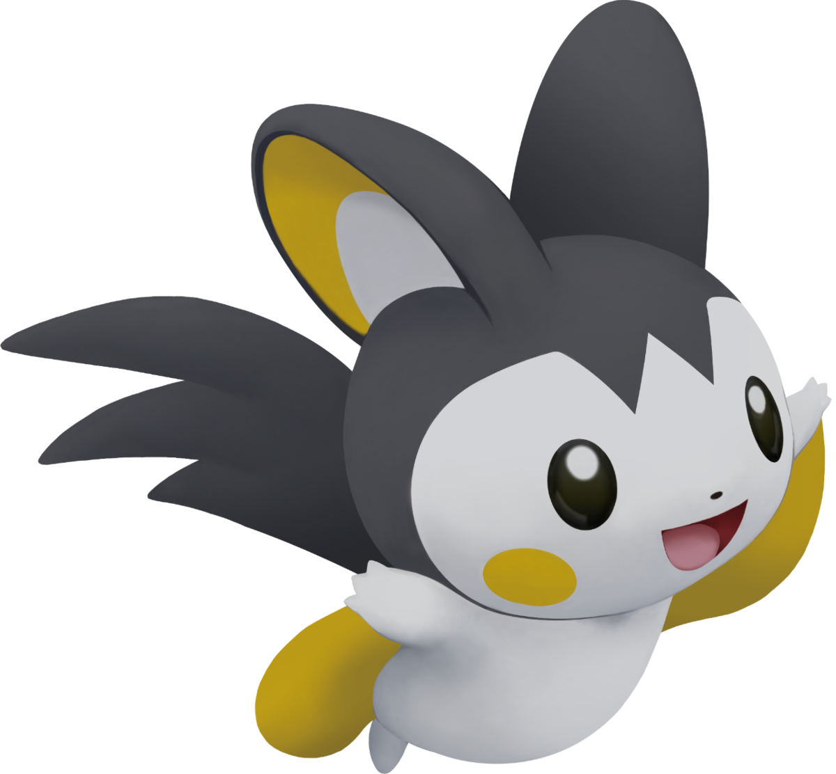 Emolga - Pokemon Super Mystery Dungeon Emolga (1200x1112), Png Download