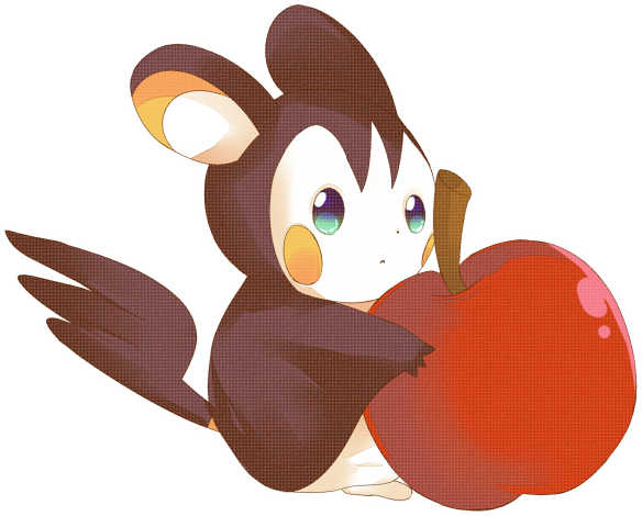 Emolga (584x470), Png Download
