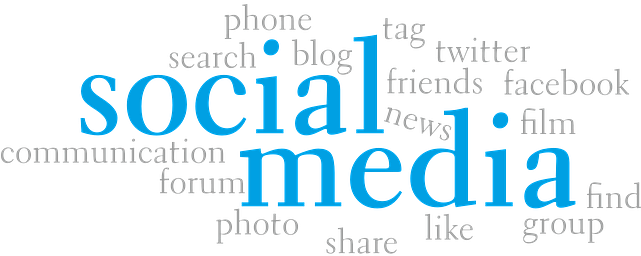 Hootsuite - Social Media Words Png (640x320), Png Download