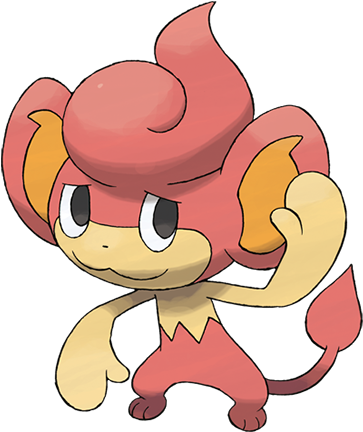 Pansear - Panpour Pokemon (475x475), Png Download