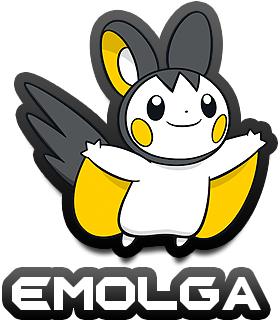 Pvkalio - Emolga Dream World (500x350), Png Download
