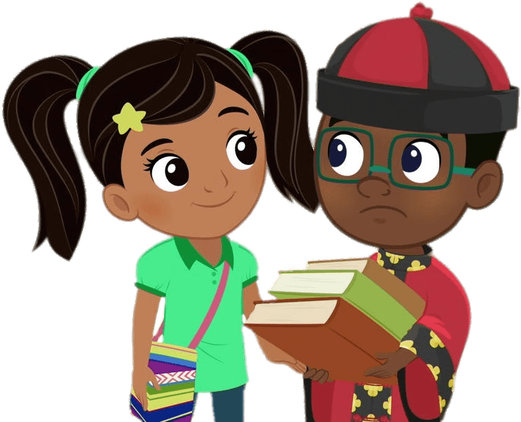 Nina And A Friend Png - Nina's World - Season 2 (1200x675), Png Download