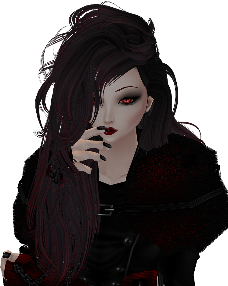 Clip Art Download Girl Png Images Pluspng Imvu By Brandybunny - Goth Png (746x1024), Png Download