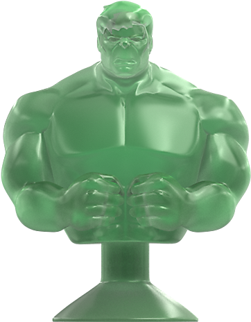 Hulk - Kroger Micropopz Characters (438x600), Png Download