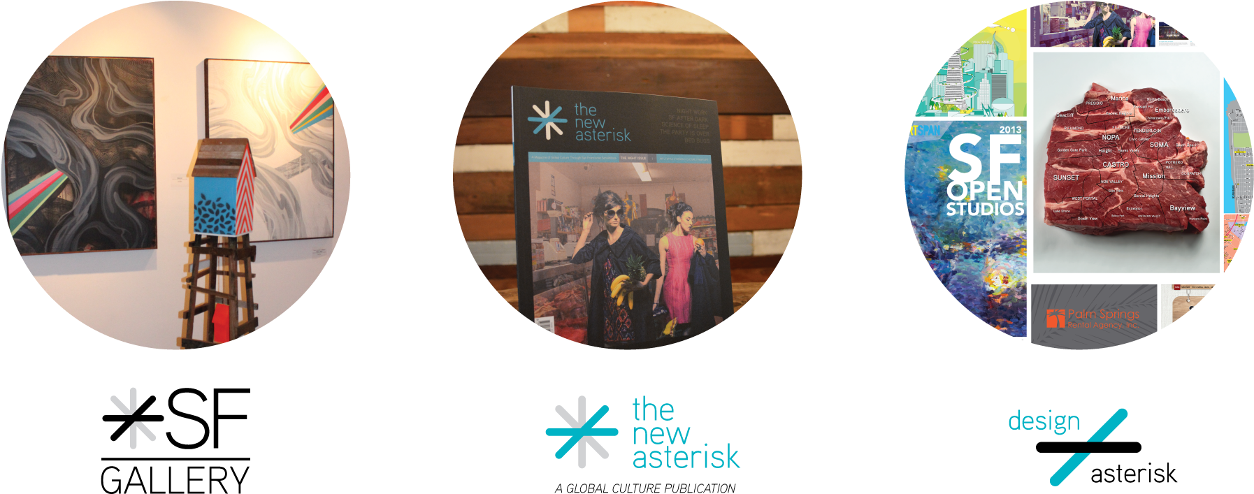 Asterisk San Francisco Gallery / Magazine / Design - San Francisco (2000x866), Png Download