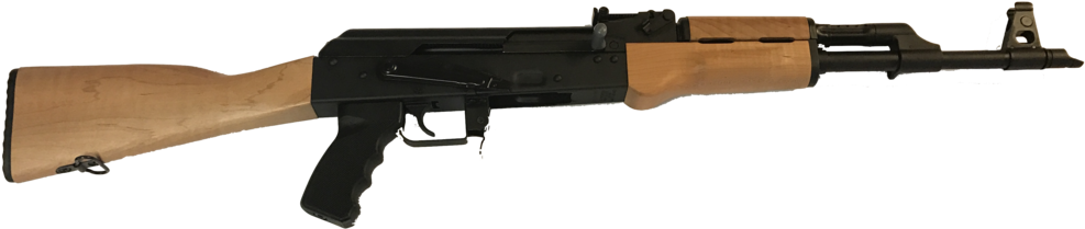 Romanian Ak-47 (1000x259), Png Download
