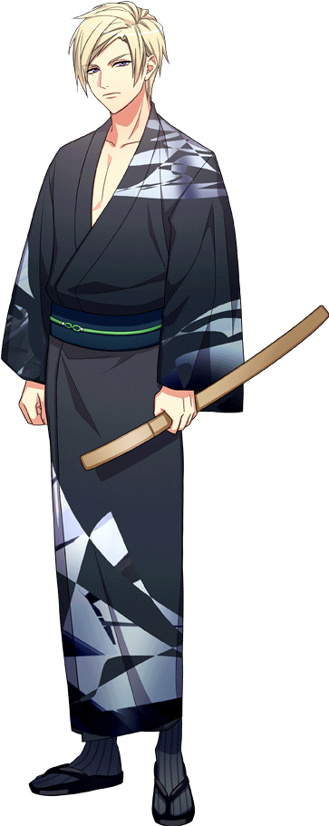 Sakyo Tales Of Chivalry- Ginji The Wanderer Fullbody - Cartoon (1024x1024), Png Download