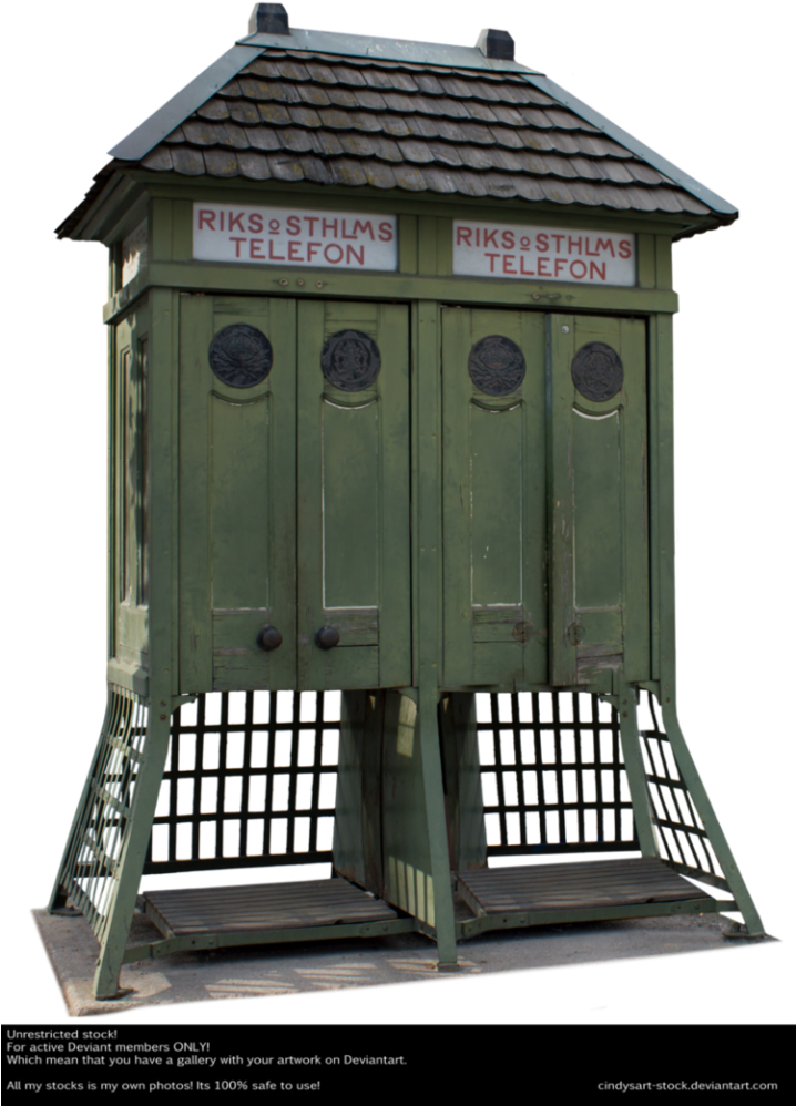 Telephone Booth Png High Quality Image - Telephone Booth (717x1024), Png Download