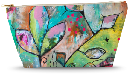 Allow Joy Accessory Pouch - Motif (480x334), Png Download