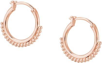 Detail Hoop Earrings Image - Earrings (939x1024), Png Download