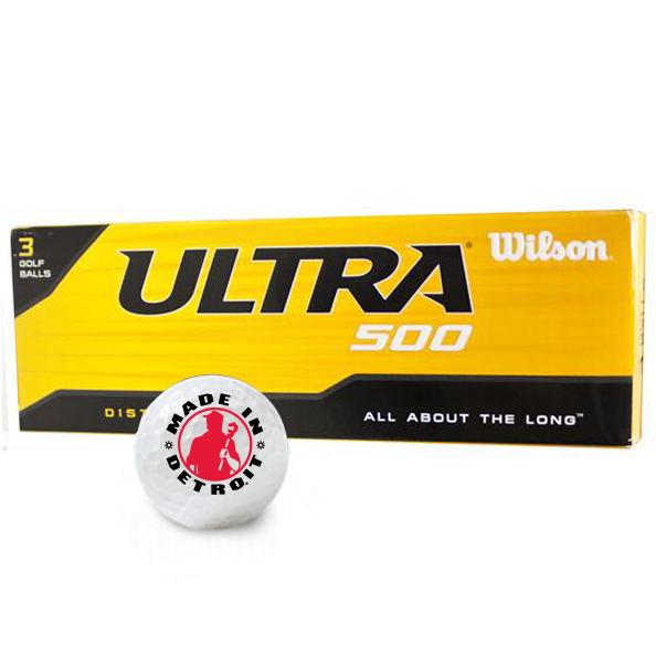Golf Ball Sleeve - Wilson Ultra 500 Distance Photo Golf Balls, White (600x730), Png Download