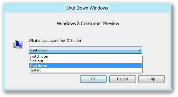 Start8 Shutdown Menu - Windows 7 Restart (578x315), Png Download