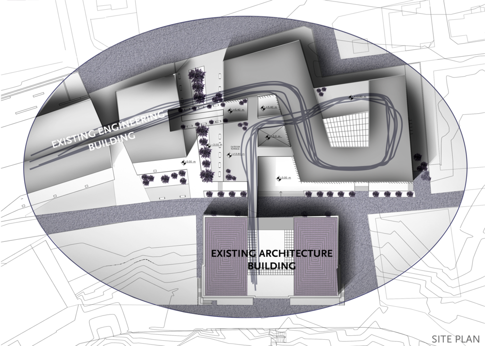 1- Site Plan - Architecture (1000x714), Png Download