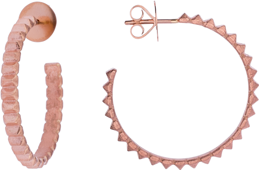 Gear Hoop Earrings - Helens Cycles Logo (1024x1024), Png Download