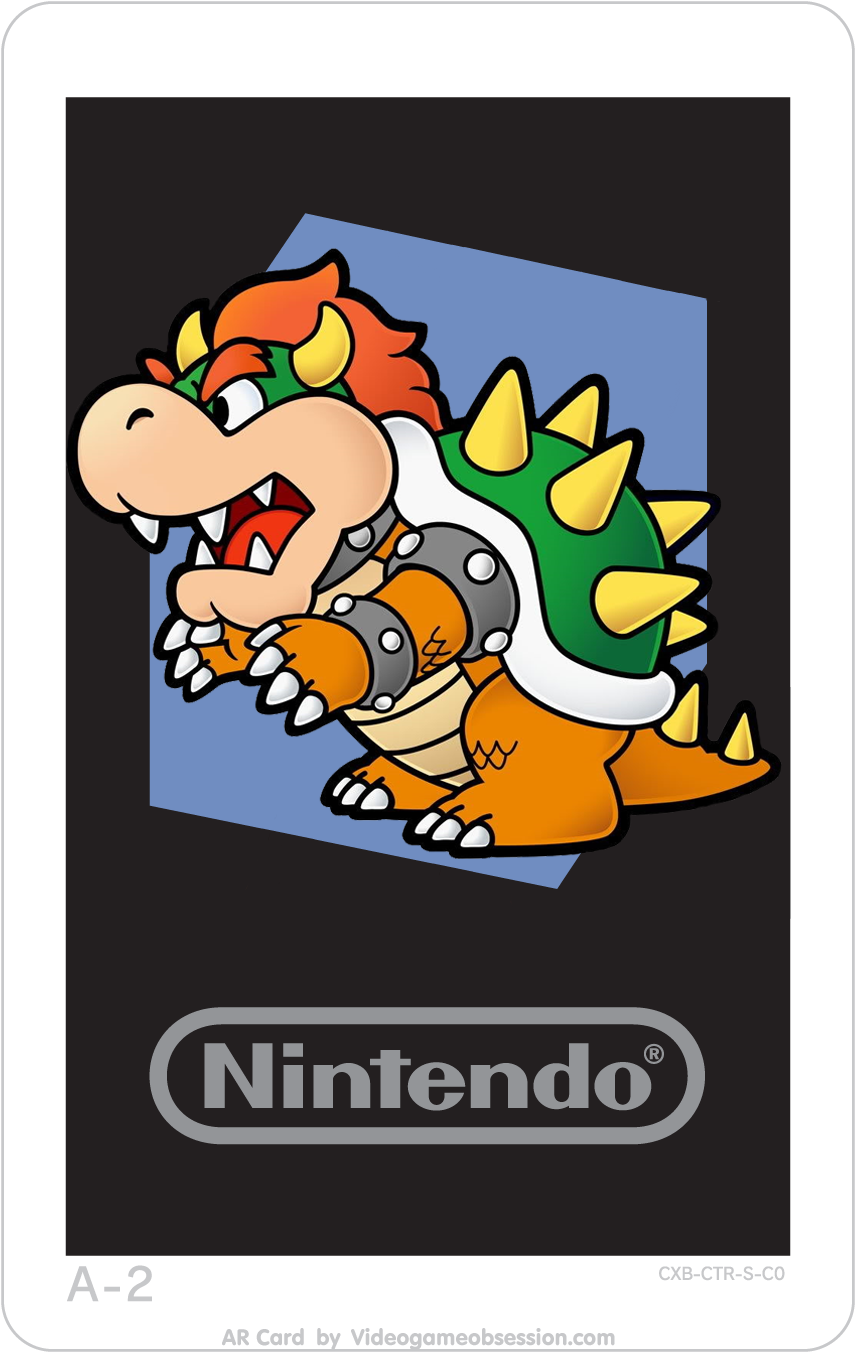 Ar Cards 3ds Print Outs - Nintendo 3 Ds Ar Cards (862x1359), Png Download