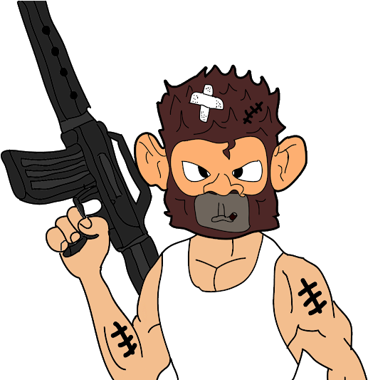 Photo - Logo Mascotte Gta (530x532), Png Download