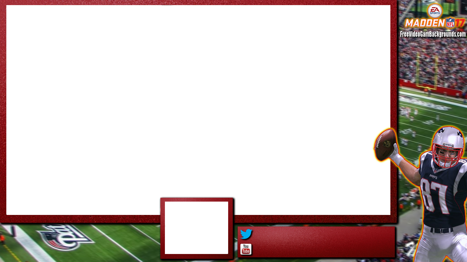 Madden 17 Twitch Overlay Free - Cowboys Stadium (1920x1080), Png Download