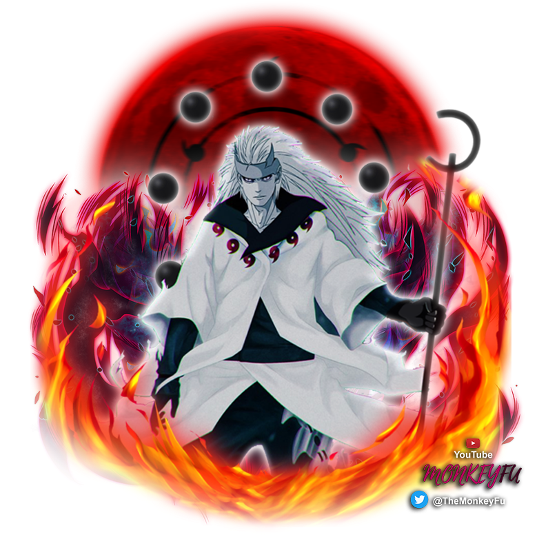 Fluff6 Star Sage Of Six Paths Madara Fan-art - Naruto Blazing Madara Six Paths (819x975), Png Download