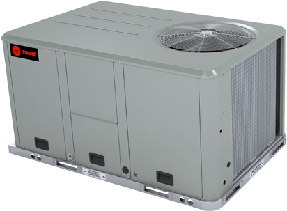 Precedent 3 To 5 Tons - Rooftop Trane (430x390), Png Download