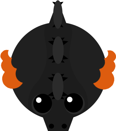 Vulture By Rhinochaarge, Tiger By Pike, Indominus Rex - Mope Io Skins Black Dragon (500x500), Png Download