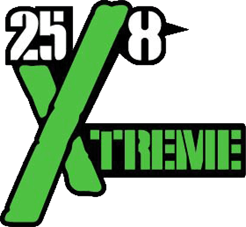 25/8 Xtreme (500x461), Png Download