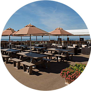 Circle Harry's Rooftop - Harry's Ocean Bar & Grille (400x400), Png Download