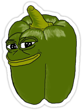 Rare Pepe - Pepper Edition - Cartoon (375x360), Png Download