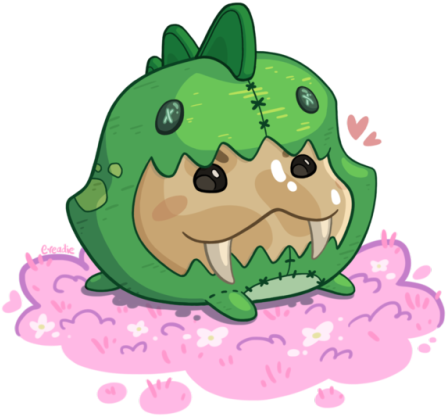 And The Result Of Today's Stream, A Saber Slime In - Digital Art (500x466), Png Download