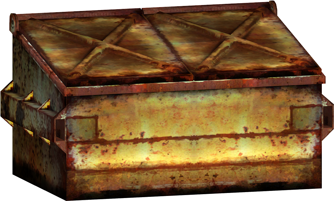 Dumpster - Fallout (1194x747), Png Download