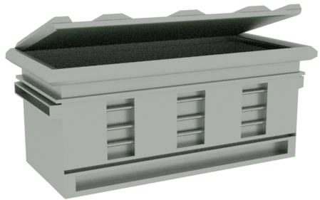 Dumpster - Drawer (564x540), Png Download