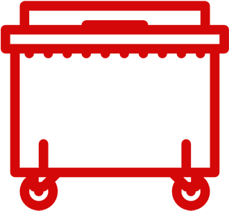 Dumpster Sizes - Contenedor De Basura Icono (500x500), Png Download