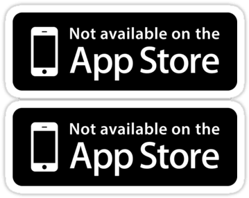 Not Available On The App Store ×2 Sticker - Antari Wifi-800 - Fog Machines (375x375), Png Download