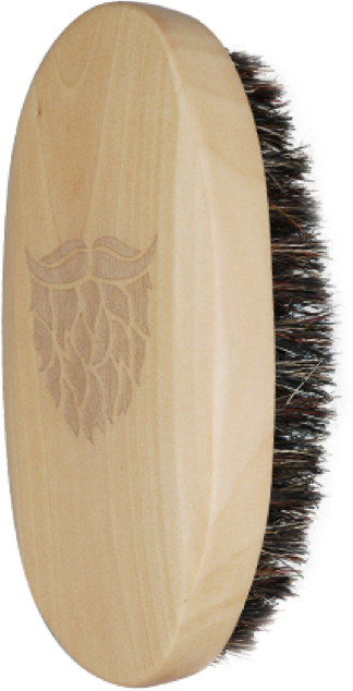 Beard Brush - Plywood (324x634), Png Download