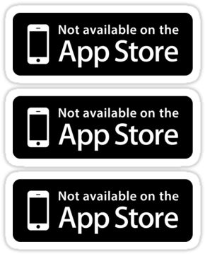 Not Available On The App Store ×3 Sticker - Ez Share 16gb Wifi Share Class 10 Sd Memory Card (375x375), Png Download