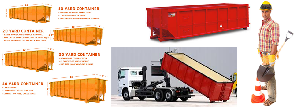 Home Remodel Trash Removal Fulton County - Dumpster Company (980x350), Png Download