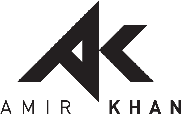 Amir Khan Social Media Logo Design - Ak Amir Khan (600x465), Png Download
