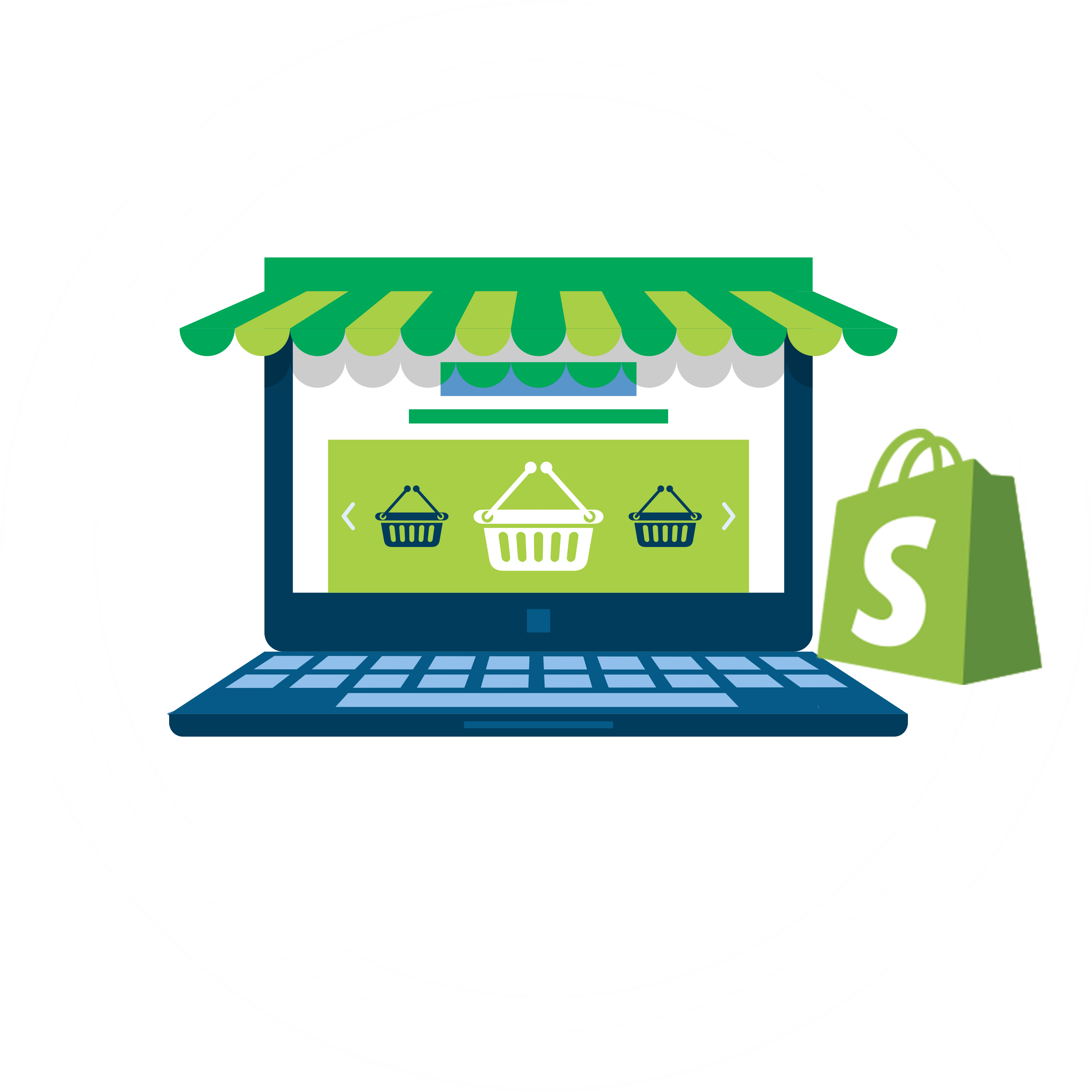 Why Choose Smartech As The Shopify Website Development - Ecommerce Website Png (3287x3286), Png Download