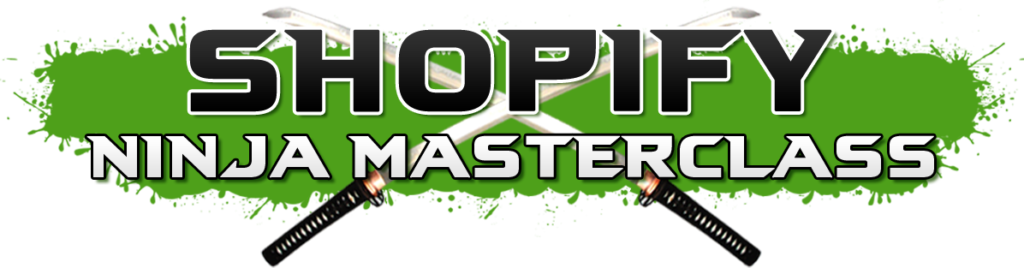 Shopify Ninja Masterclass Review - Shopify Ninja Masterclass (1024x268), Png Download