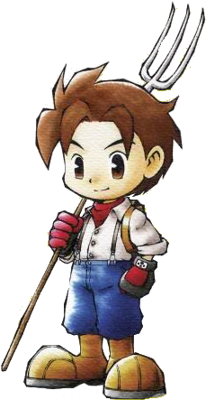 Jack - Harvest Moon Character (315x481), Png Download