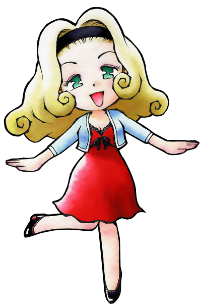 Muffy - Harvest Moon A Wonderful Life Muffy (400x613), Png Download