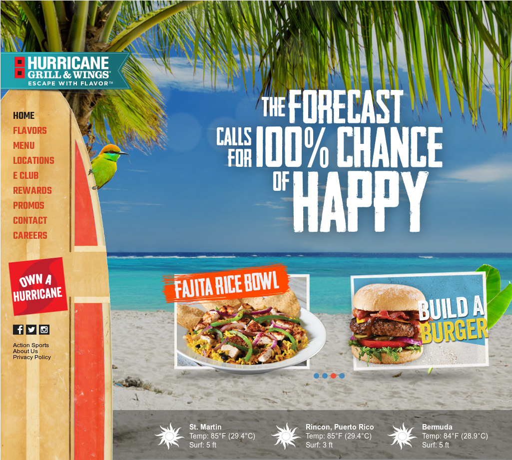 Hurricane Grill & Wings Competitors, Revenue And Employees (2970x920), Png Download