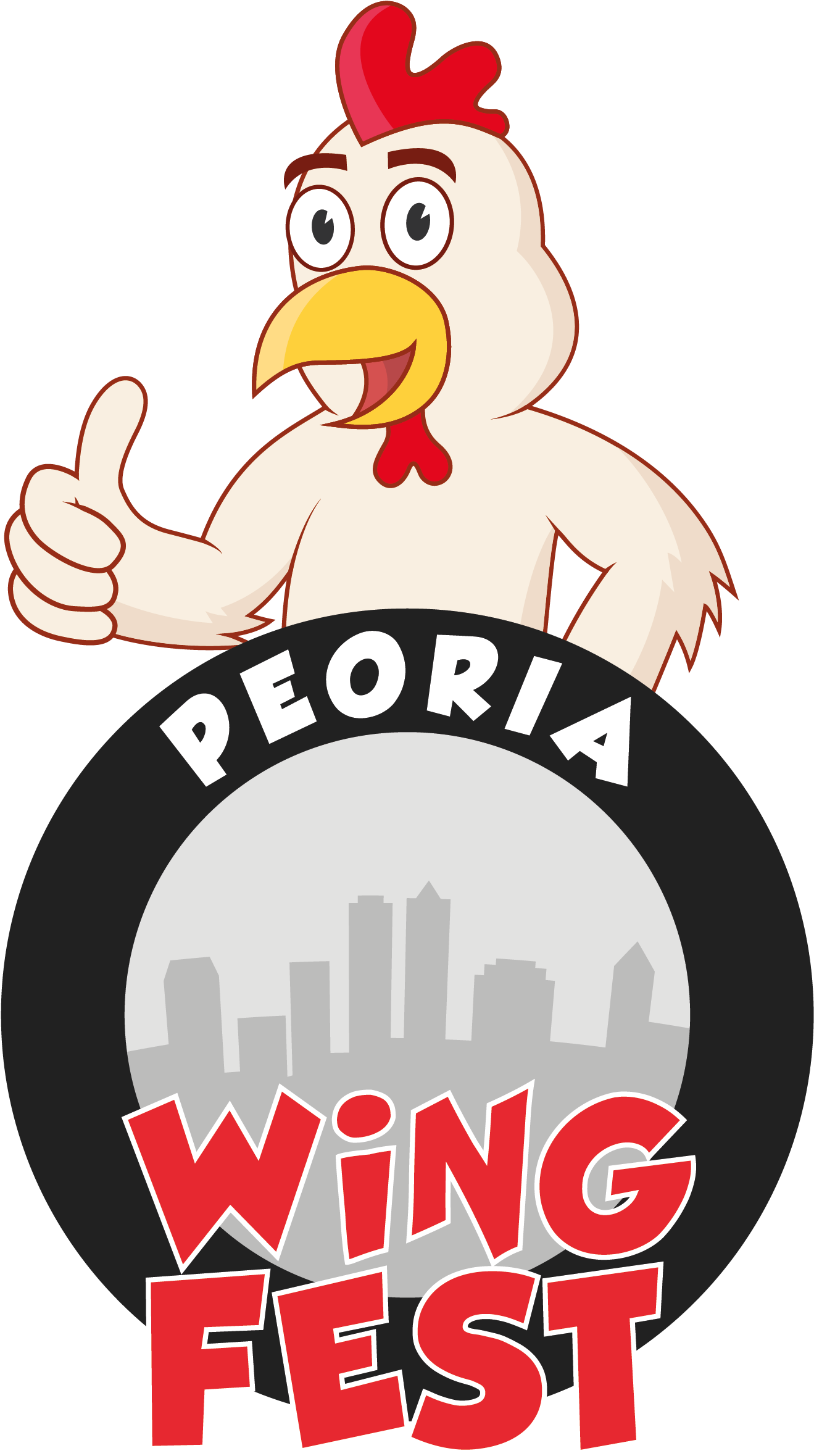 Peoria Wingfest - Chicken As Food (1644x2573), Png Download