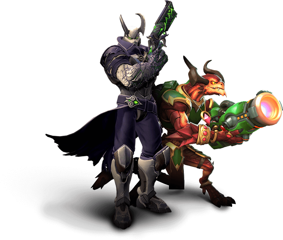 Androxus And Drogoz - Paladins Androxus And Drogoz (962x779), Png Download
