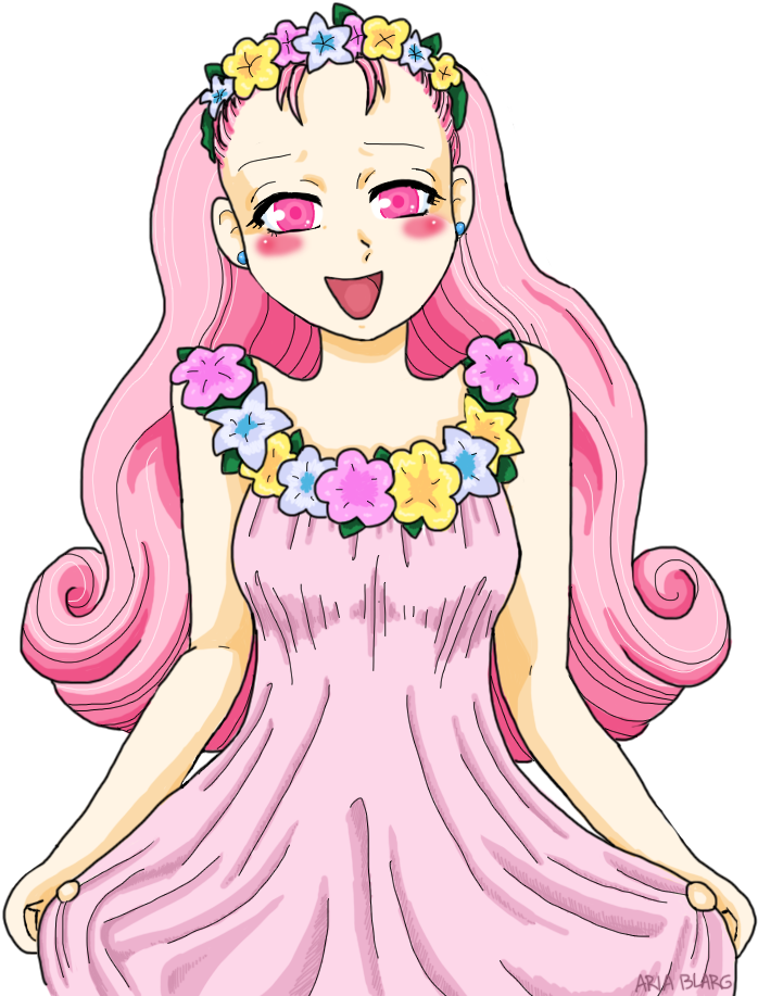 Flower Festival Popuri From Harvest Moon - Illustration (1000x1000), Png Download