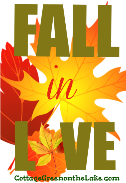 “fall” In Love & Harvest Moon Pies By Trenda From Cottage - Autumn (427x640), Png Download