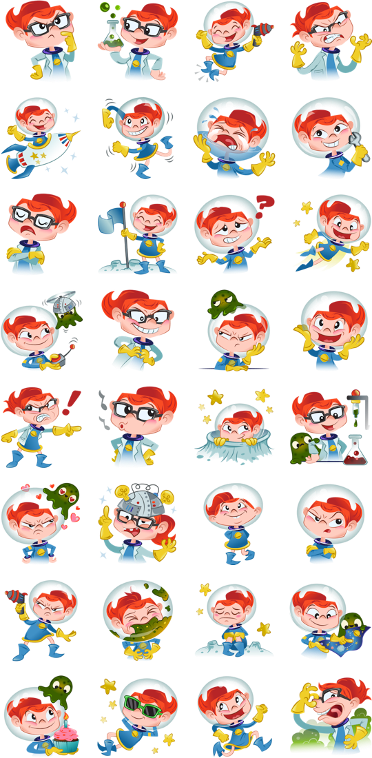 Stella Supernova Shiu Pei Luu Dodge Comets With This - Facebook Stickers Stella Supernova (540x1100), Png Download